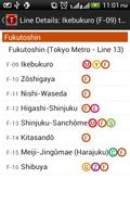 Tokyo Subway Route Planner capture d'écran 2