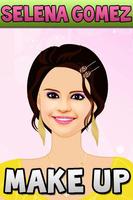 Selena Gomez Make Up Cartaz