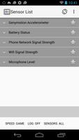 Sensor List Poster