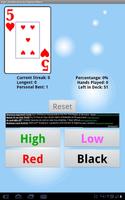 High Low Red Black screenshot 2