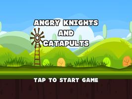 Knights And Catapults Affiche