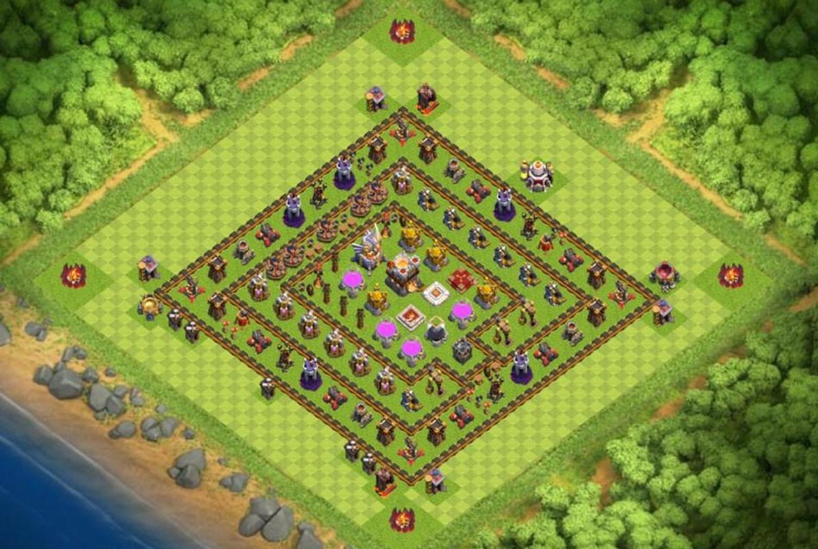 Coc Town Hall 3 / 12+ Best Town Hall 3 Base 2018 | War & Defense : (clash of clans) by clash bashing!!