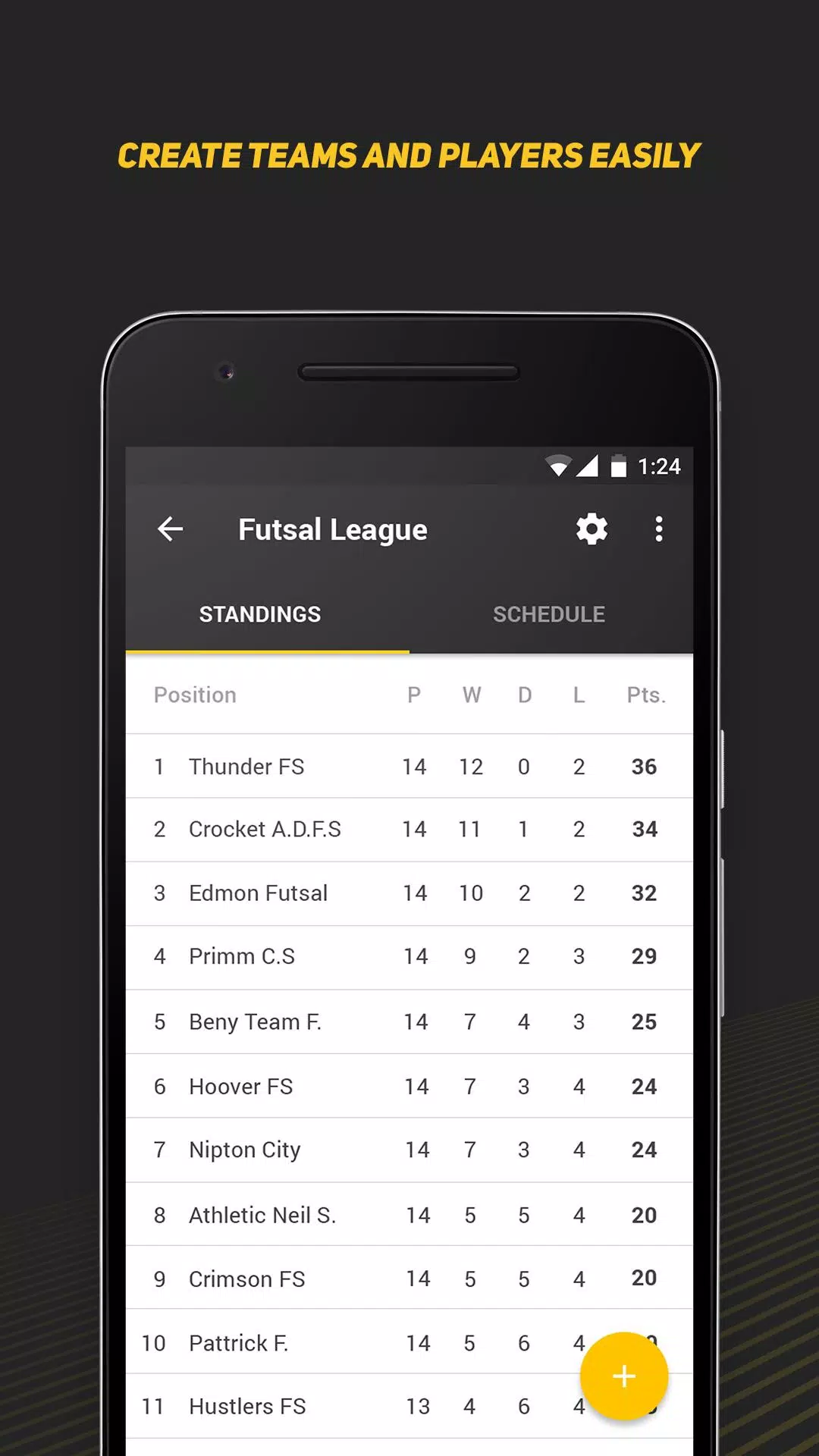 4league - Tournament Maker for Android - Download