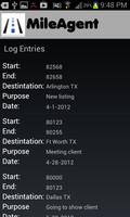 Mile Agent -- Mileage Log screenshot 2