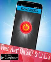 Flash Alert On CALL & SMS Affiche