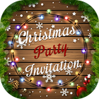 Christmas Party Invitation icono
