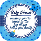 Baby Shower Invitation Card Ma 图标