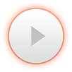 Poweramp White Orange Skin APK