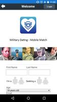 Poster Military Dating - Mobile Match