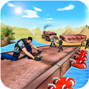 US Army Convey Mega Road Builder Game APK