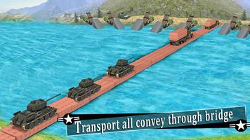 US Army Convey Mega Road Builder Game اسکرین شاٹ 2