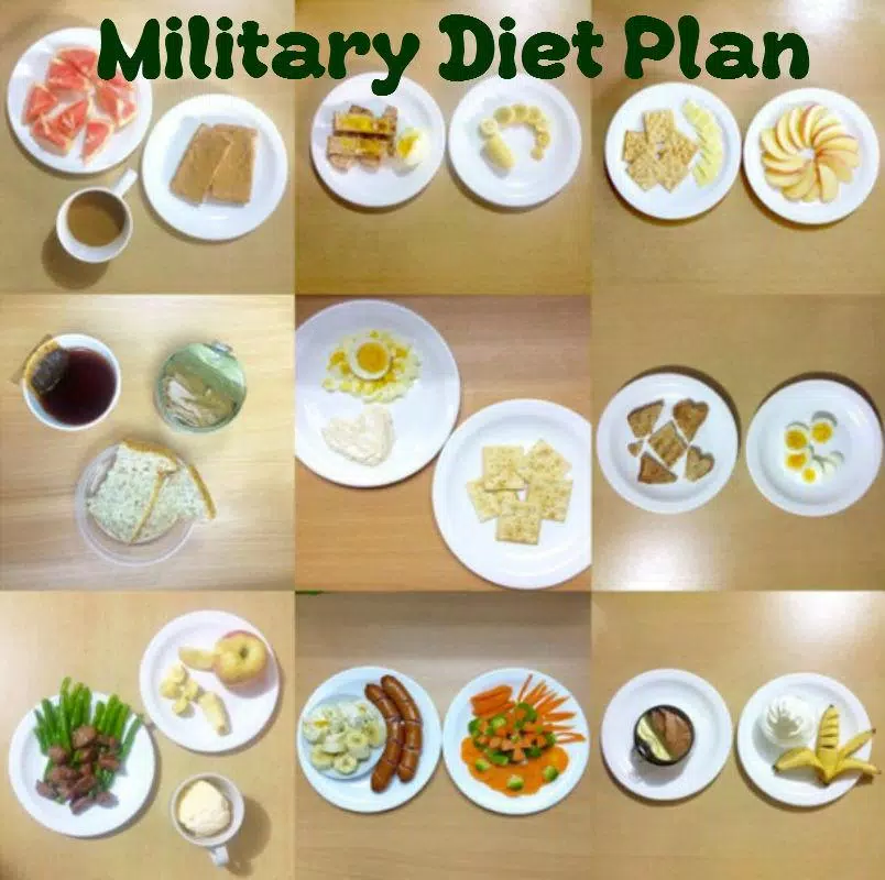 Military Diet Plan - Lose 10lb in 72 Hours APK für Android herunterladen