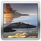 F18 Hornet Airforce Clock LWP أيقونة