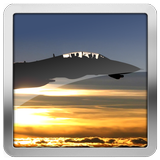 US Airforce Jet Fighter HD LWP simgesi