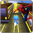Subway Dora VS Spider Hero Adventure أيقونة
