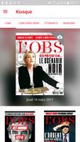 L'Obs - le magazine โปสเตอร์