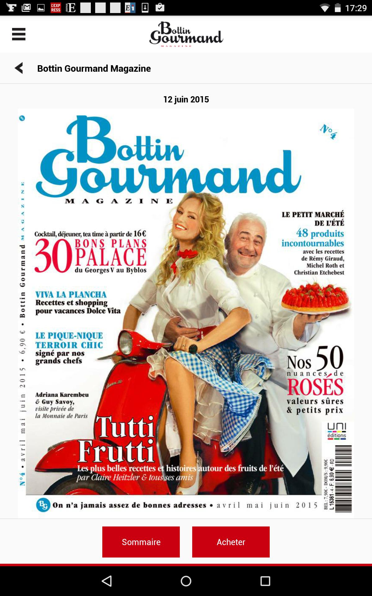 Bottin Gourmand - Magazine APK for Android Download