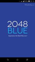 2048 BLUE poster