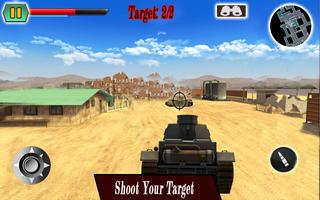 Modern Tank Combat Shooting-Super War Action Game syot layar 1