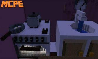 Kitchen Hide-and-Seek Map for MCPE Affiche