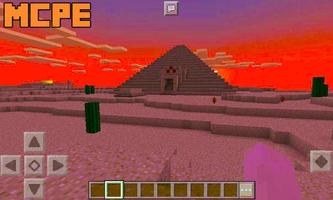 Treasure Hunt Pyramid Map for MCPE poster