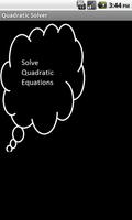 Quadratic Solver poster