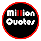 Million quotes icône