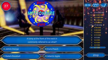 Millionaire Quiz 2018 পোস্টার