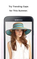 پوستر woman cap photo Editor
