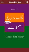 1 Schermata Samosay Rolls and Pakoray Tips