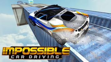 Impossible Car Driving Affiche