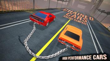 Chained Cars Racing Rampage Affiche