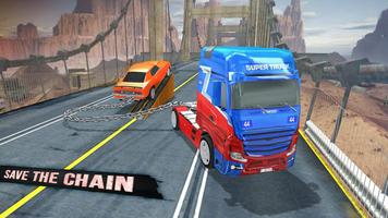 Chained Cars Racing Rampage capture d'écran 2