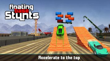 Floating Base Cars Stunts screenshot 2