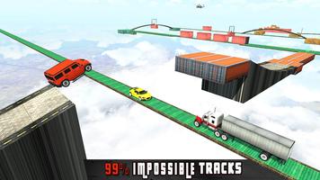 99% Impossible Car Driving Game Affiche