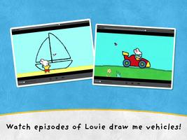 Louie Draw Me Vehicles Poster