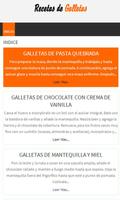 Recetas de galletas screenshot 3