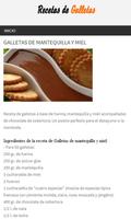 Recetas de galletas скриншот 1