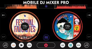 Poster Mobile DJ Mixer Pro