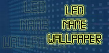 LED Name Wallpaper