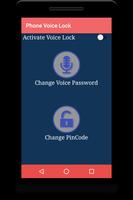 Phone Voice Lock-poster