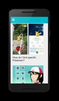 Pocket Guide for Pokemon GO Affiche