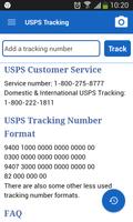 Tracking Tool For USPS Affiche