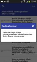 Tracking Tool For Poste Italiane capture d'écran 3