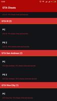 برنامه‌نما Total Cheats Code For GTA عکس از صفحه