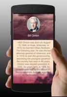 برنامه‌نما Bill Clinton Biography& Quotes عکس از صفحه