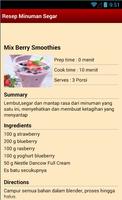 Resep Minuman Segar Ekran Görüntüsü 2