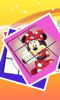 Slide Puzzle For Minnie Mouse Affiche