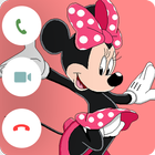 Fake Call From Minnie Mouse icon