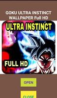 Goku Ultra Instinct Wallpaper full HD Cartaz